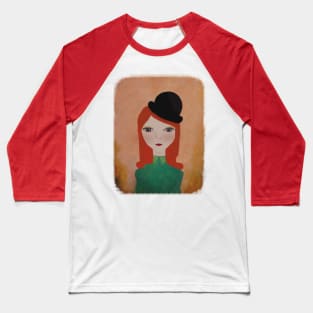 The lady with the hat Baseball T-Shirt